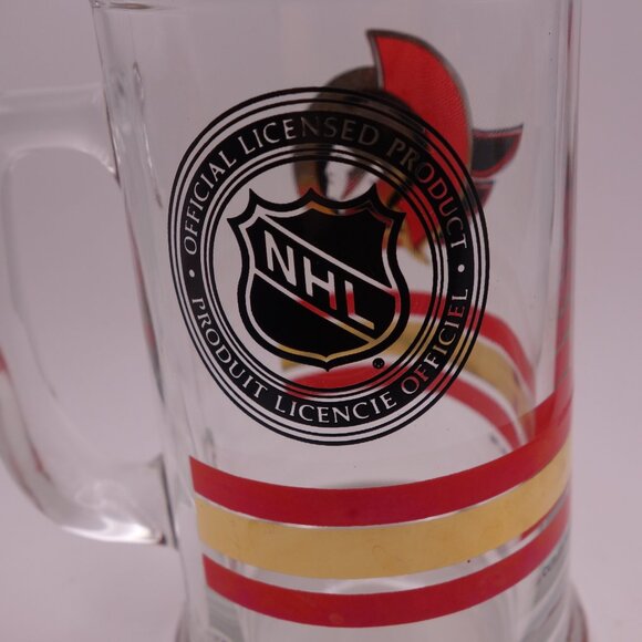 Vintage Cutler Brands and Designs NHL 1992 Ottawa Senators Glass with Handle - Picture 6 of 15